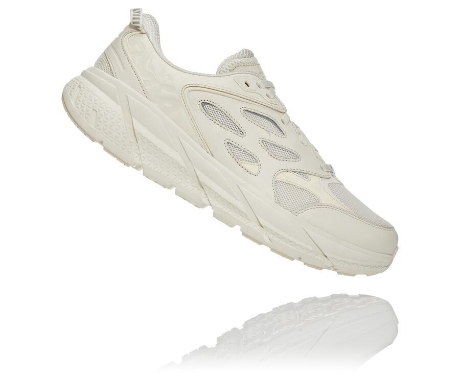 Hoka One One Koşu Ayakkabısı Erkek Beyaz - Clifton L - WN0375496